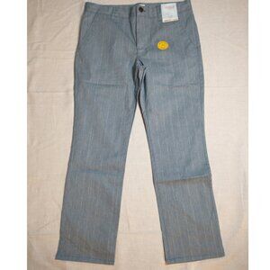 Cat & Jack Blue Striped Trouser Formal Pants Boys Size 14 HUSKY